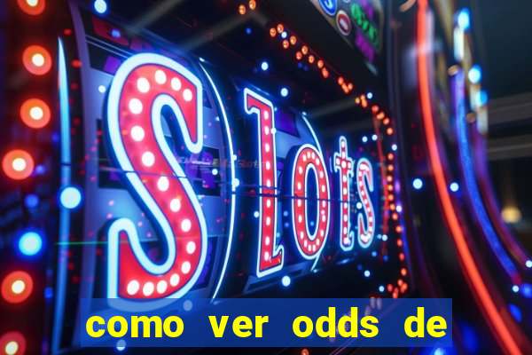 como ver odds de jogos passados